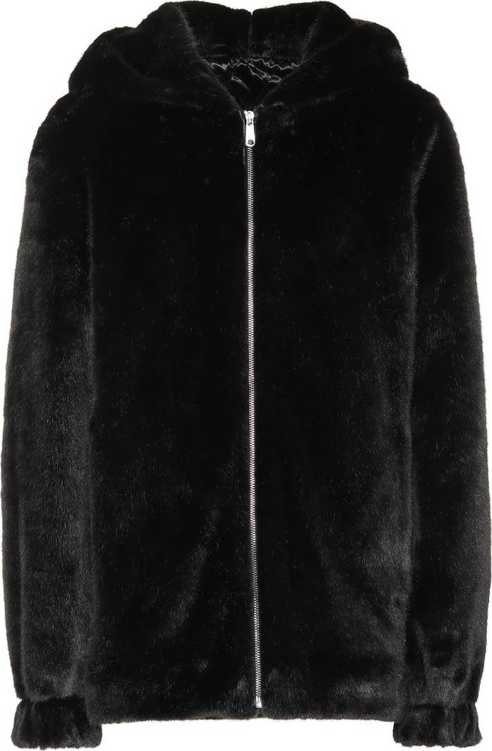 Helmut Lang Faux-fur jacket
