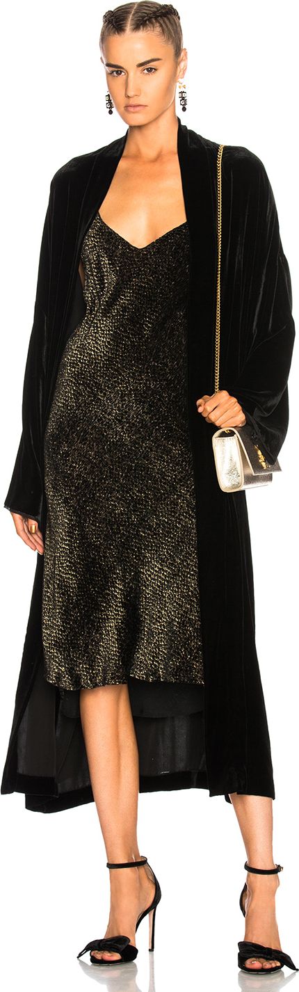 Nili Lotan Muna Velvet Kimono