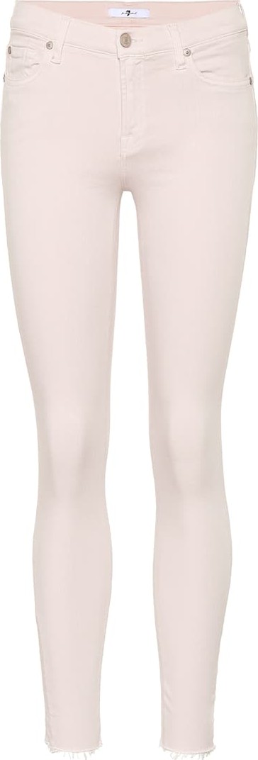7 For All Mankind The Skinny mid-rise jeans