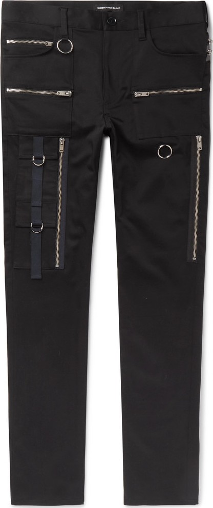 Undercover Skinny-Fit Cotton-Blend Trousers