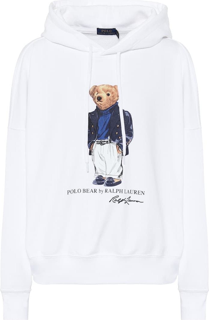 Polo Ralph Lauren Printed cotton-blend hoodie
