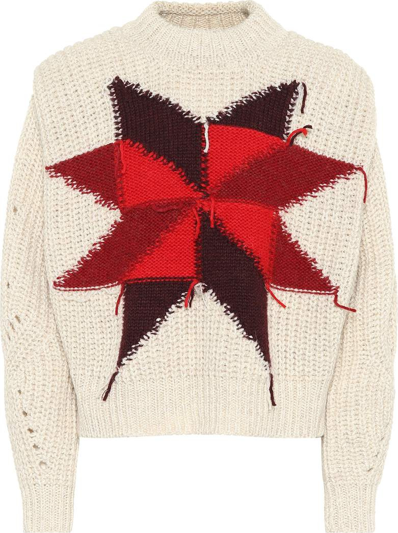 Isabel Marant Hadyn wool-blend intarsia sweater