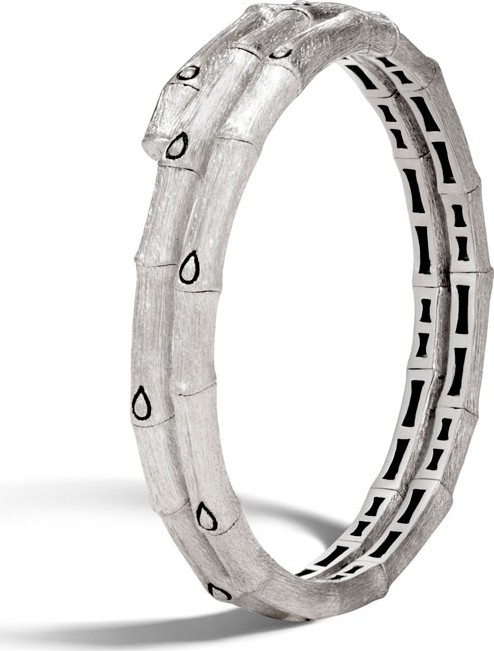 John Hardy Bamboo Double Coil Bracelet