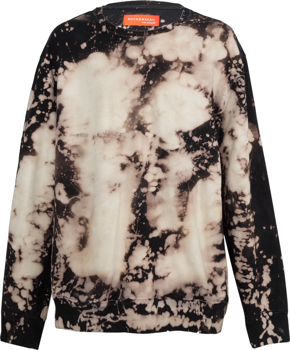 Rochambeau ROCHAMBEAU x Yves Scherer Sweatshirt Bleached black