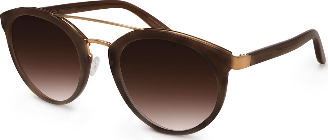 Barton Perreira Dalziel Universal-Fit Round Gradient Sunglasses