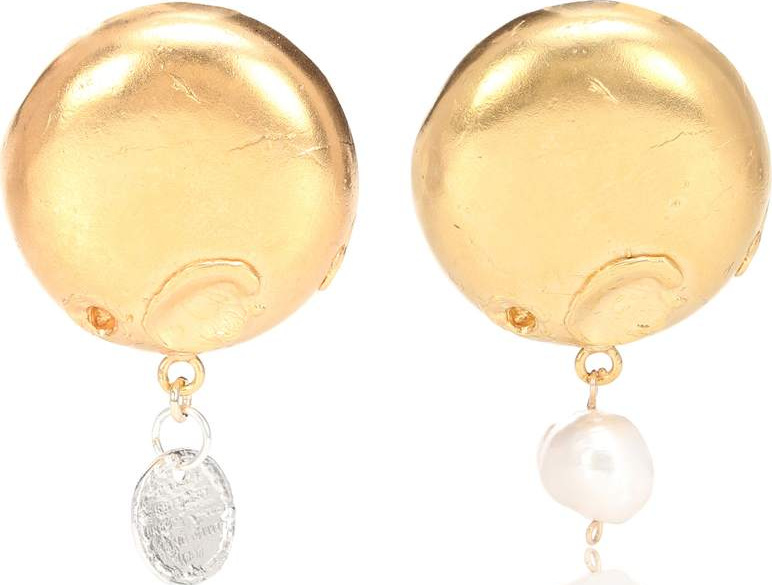 Alighieri Enigmatic Extrovert 24kt gold-plated earrings