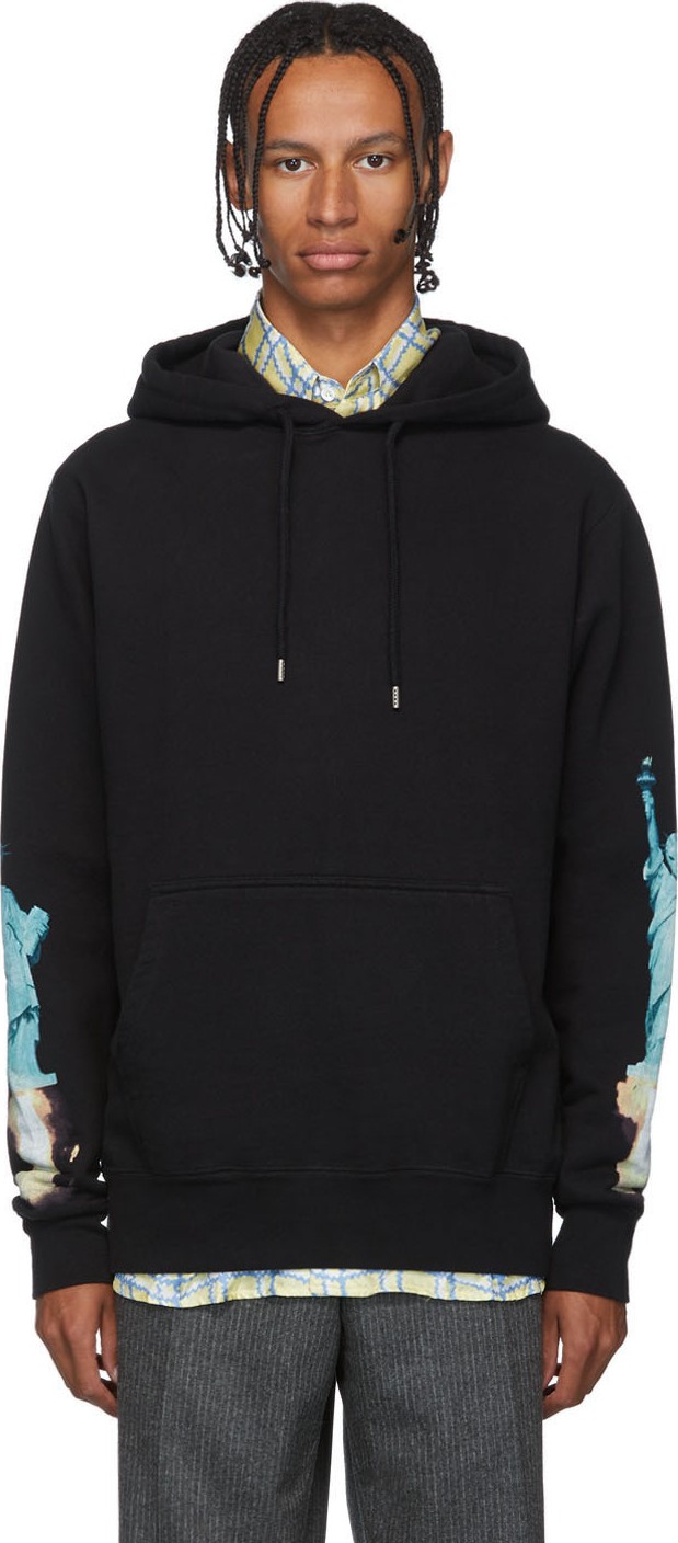 SSS World Corp Black Go Home Liberty Hoodie