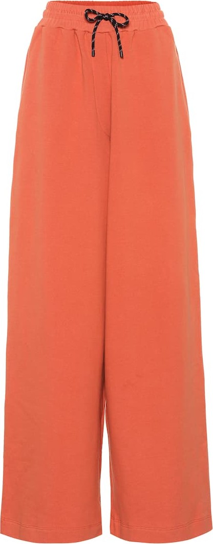 Dries Van Noten High-rise cotton track pants