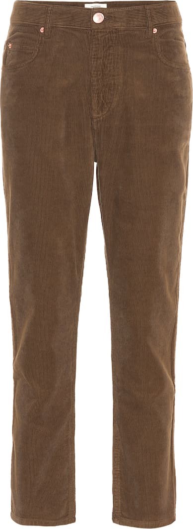 Isabel Marant Etoile Neav mid-rise straight pants