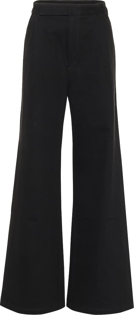 GOLDSIGN The Ultra Wide Leg cotton pants