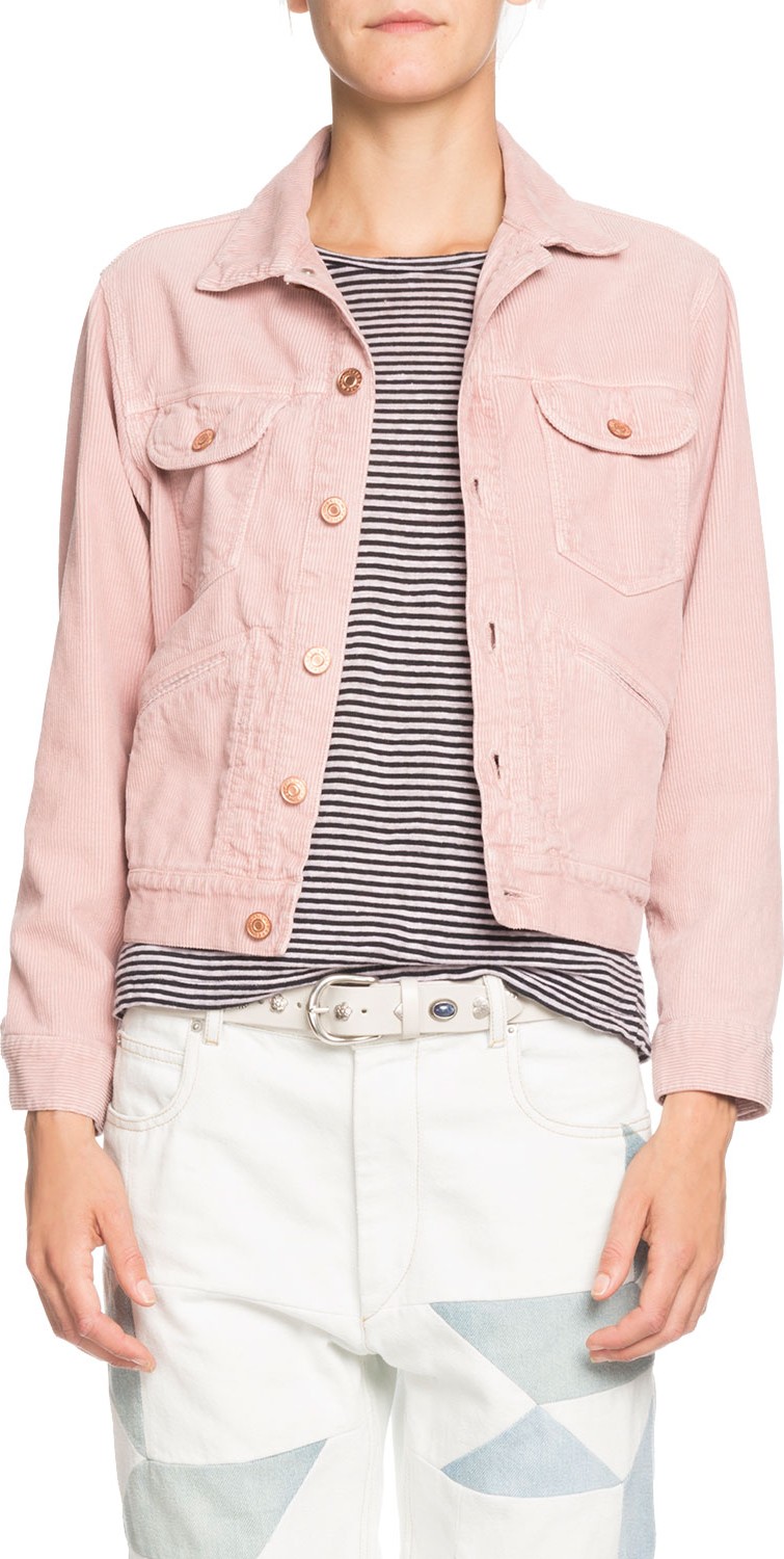 Isabel Marant Etoile Foftya Cropped Corduroy Button-Front Jacket