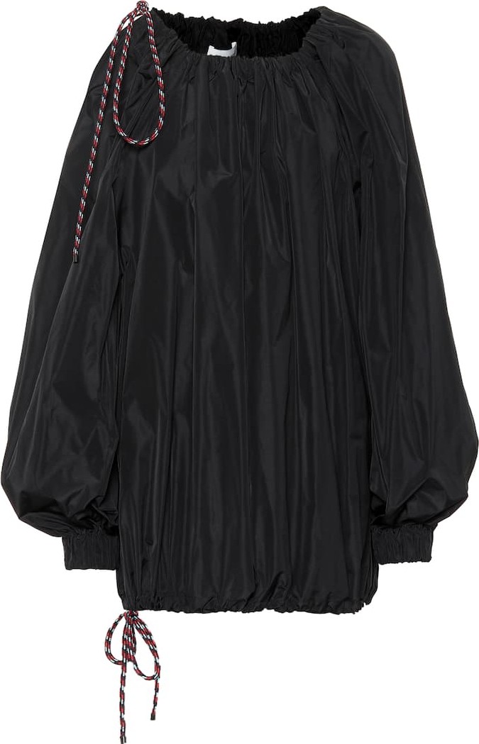 Dries Van Noten Ruched drawstring top