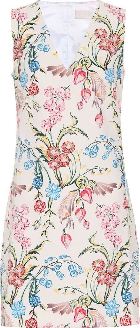 Peter Pilotto Floral cady minidress