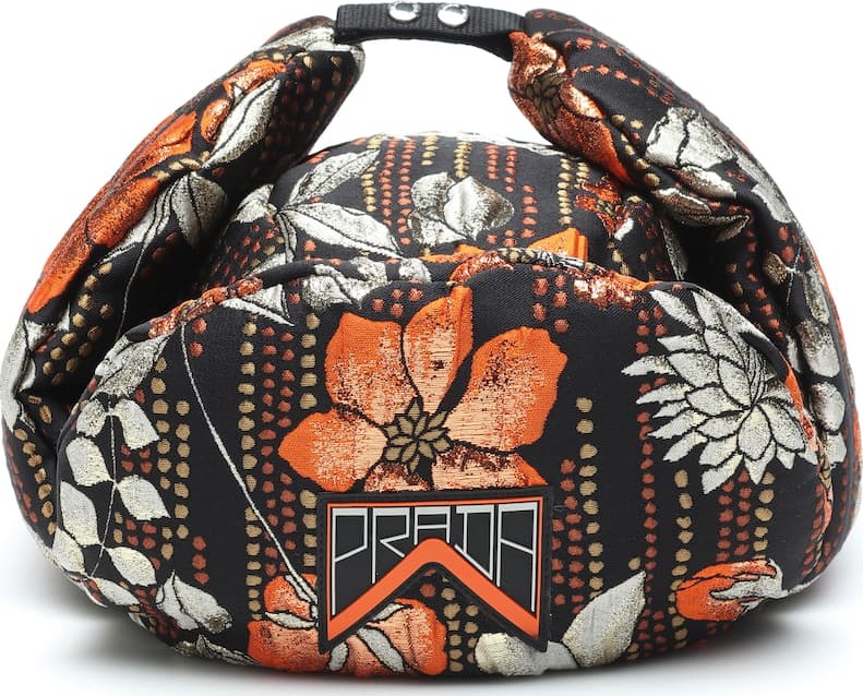 Prada Brocade trapper hat