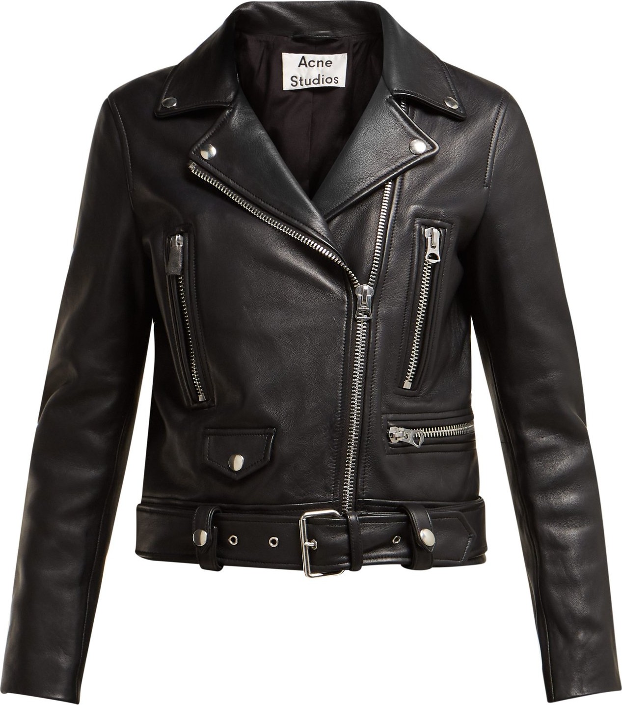 Acne Studios Leather biker jacket
