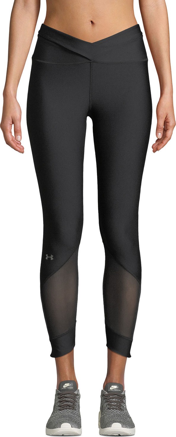 Under Armour Anklette Mesh Cropped Leggings