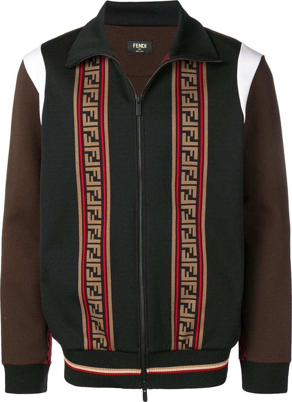 Fendi color-block bomber jacket