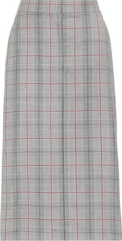 Calvin Klein 205W39NYC Plaid wool pencil skirt