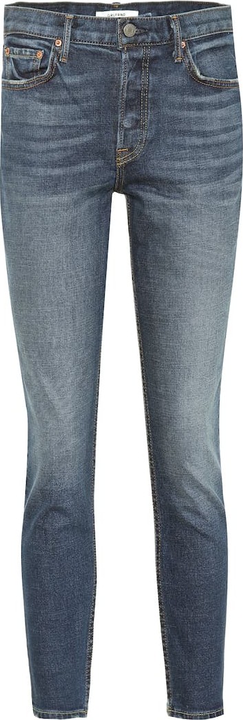 Grlfrnd Yasmin mid-rise skinny jeans