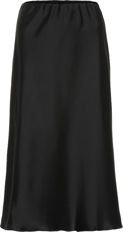 Nanushka Zarina satin slip skirt