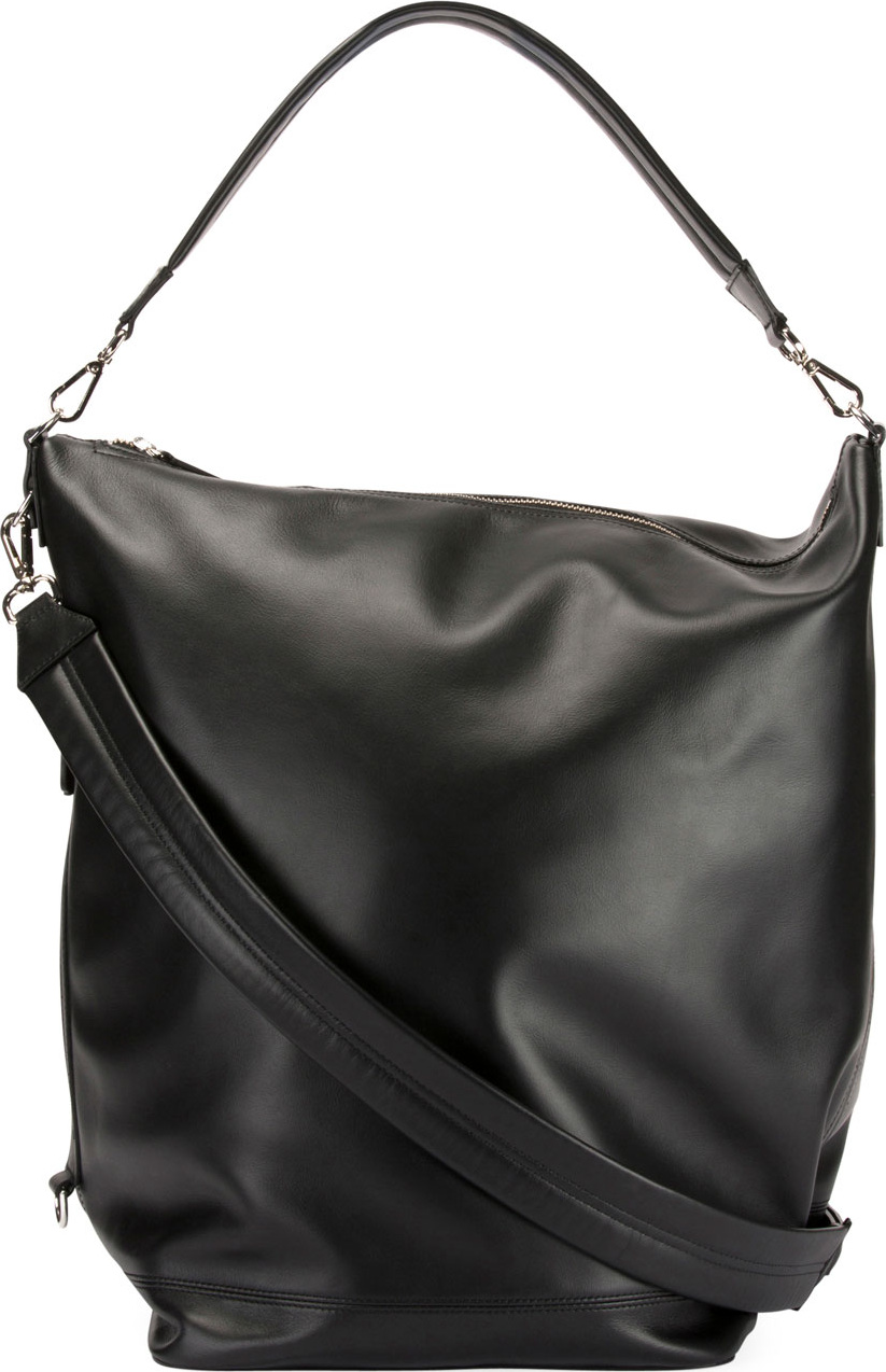 Paco Rabanne Large Calfskin Hobo Bag