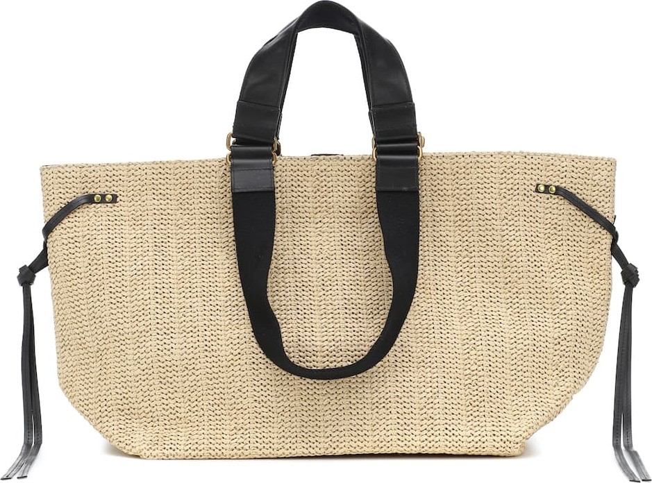 Isabel Marant Wardy raffia tote
