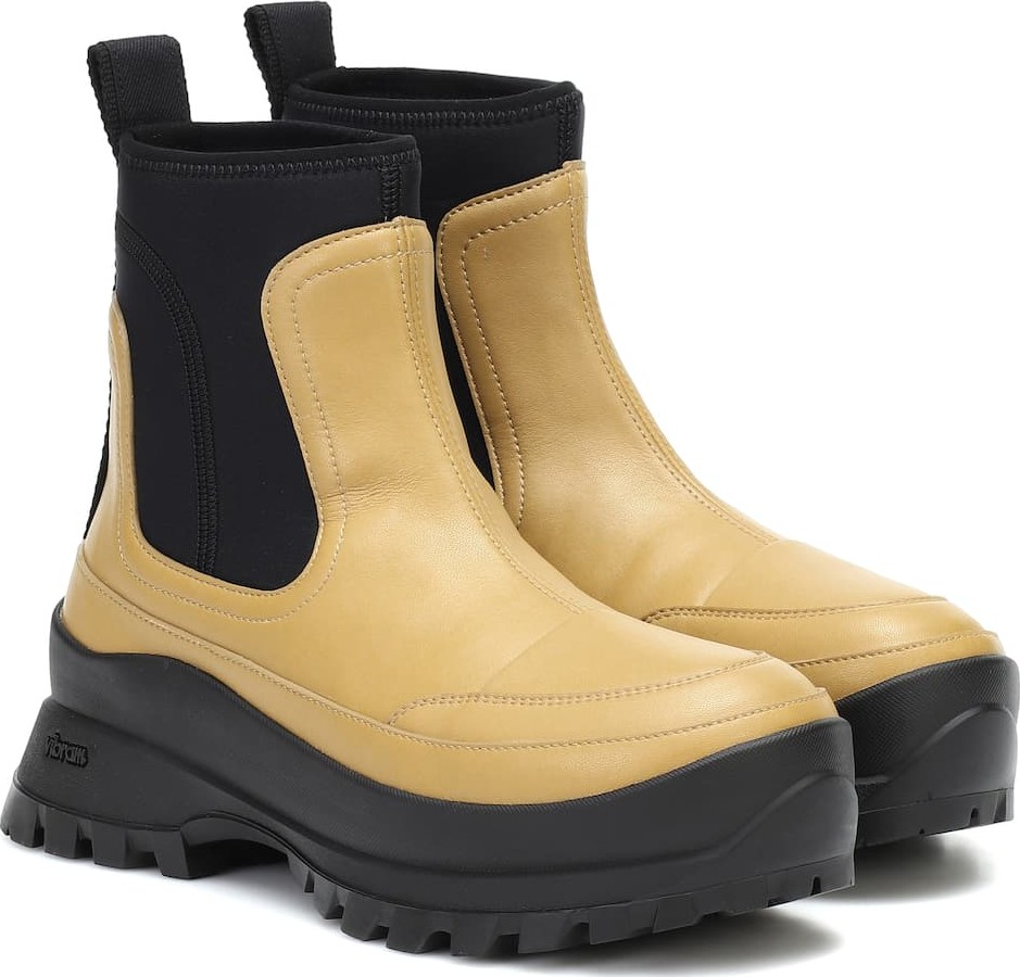 Stella McCartney Utility faux leather ankle boots