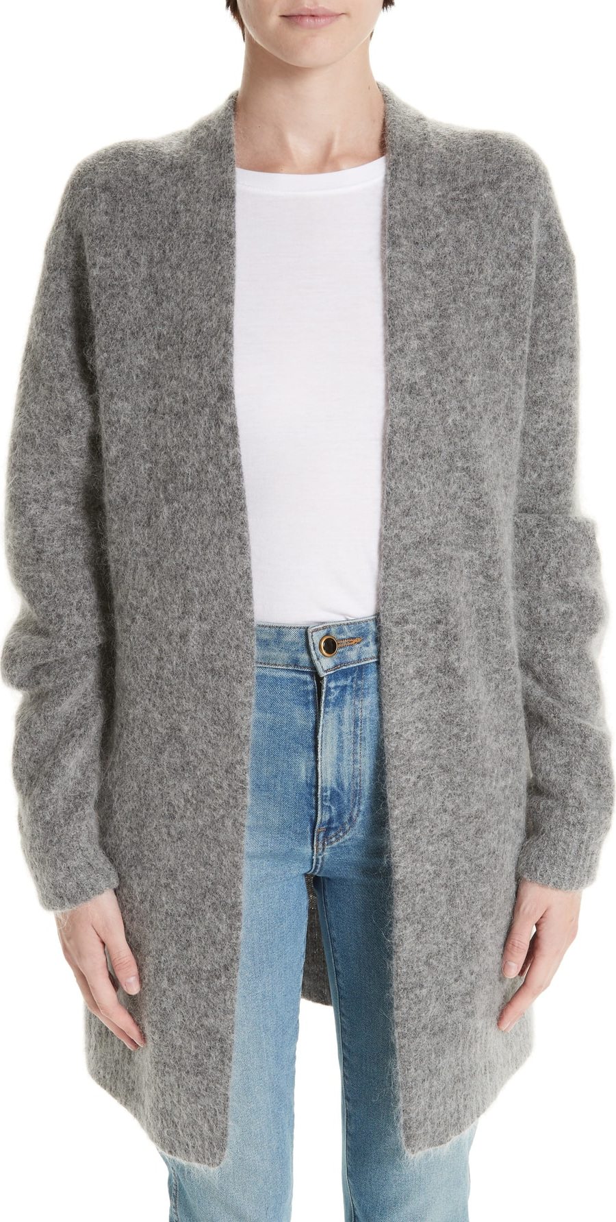 Acne Studios Acne Raya Wool & Mohair Blend Cardigan