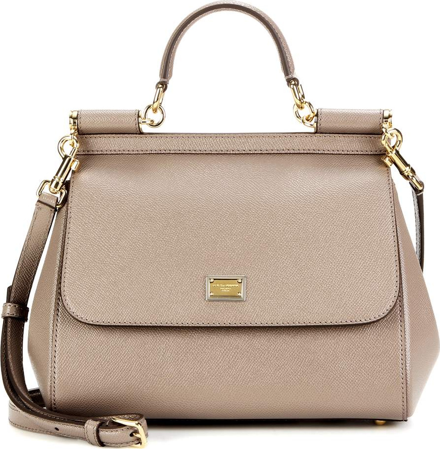 Dolce & Gabbana Sicily Medium leather shoulder bag
