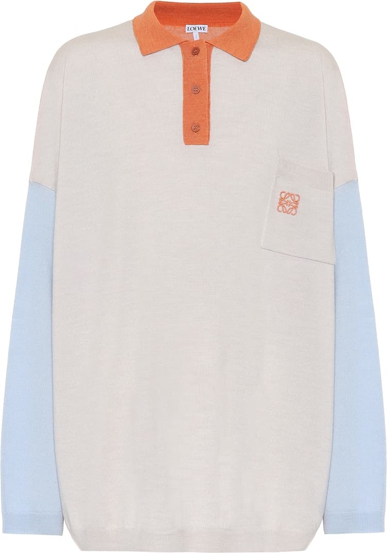 LOEWE Oversized wool shirt