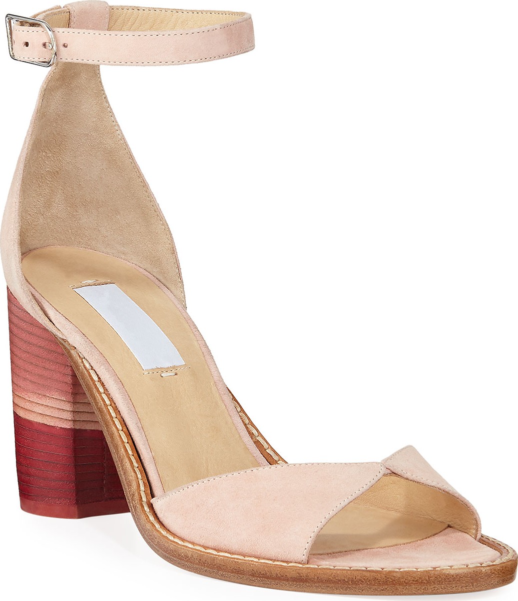Gabriela Hearst Adi Suede Ombre Sandals