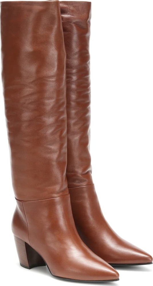 Prada Knee-high leather boots