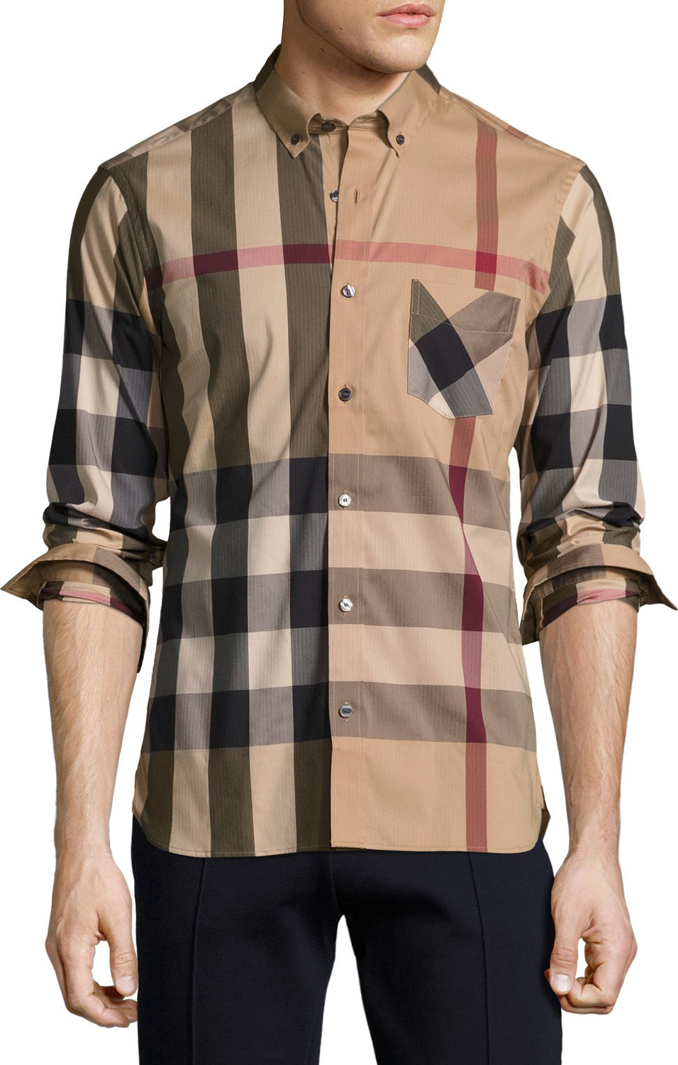 Burberry London England Thornaby Check Sport Shirt