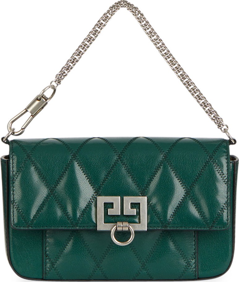 Givenchy Pocket Mini Pouch Convertible Clutch/Belt Bag - Silvertone Hardware