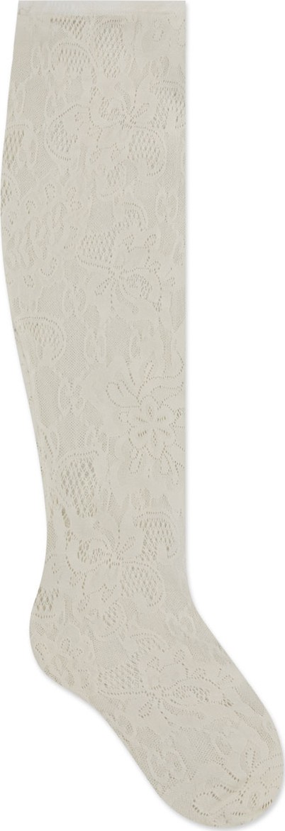 Gucci Blossom GG Lace Socks