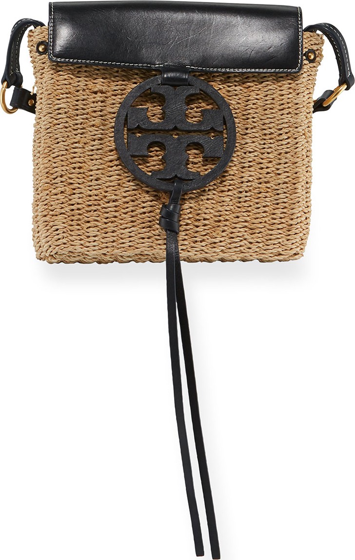 Tory Burch Miller Straw Crossbody Bag Tory Burch Miller Straw Crossbody Bag