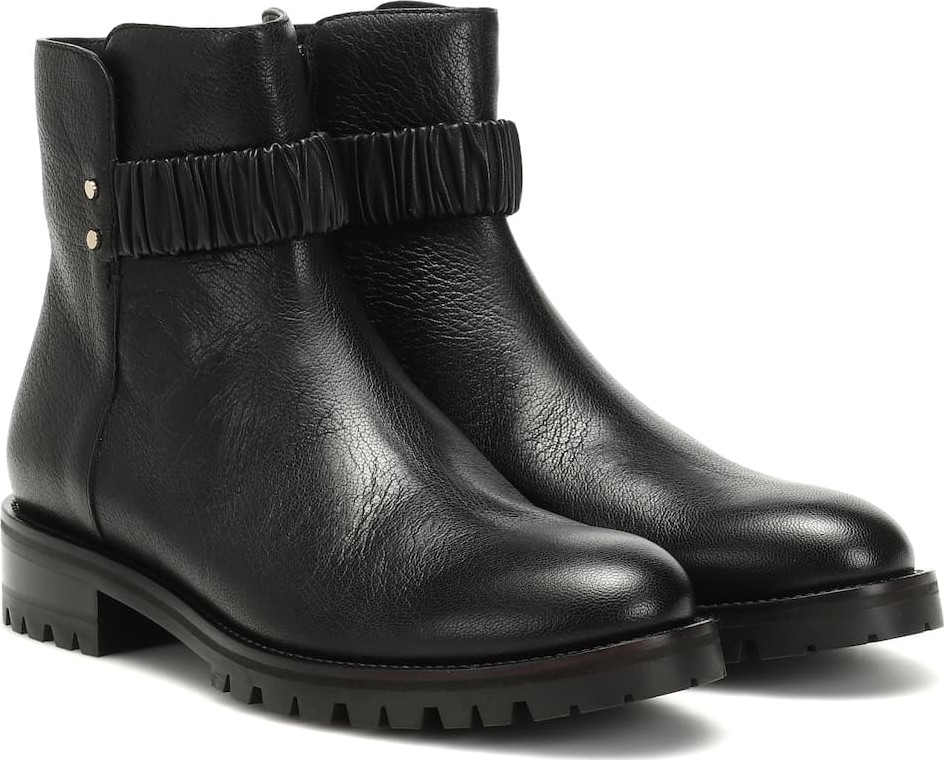 Jimmy Choo Leather ankle boots