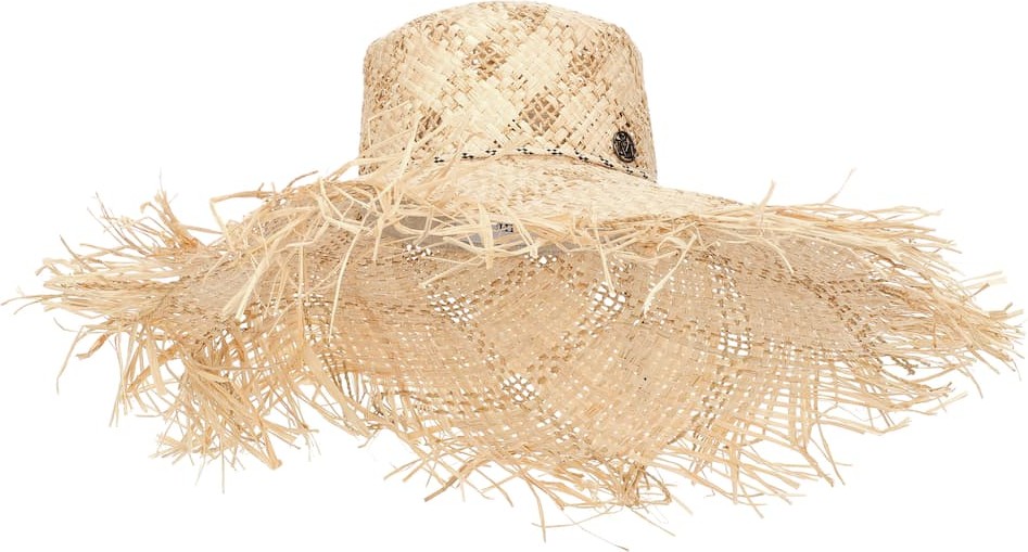 Maison Michel Ursula raffia hat
