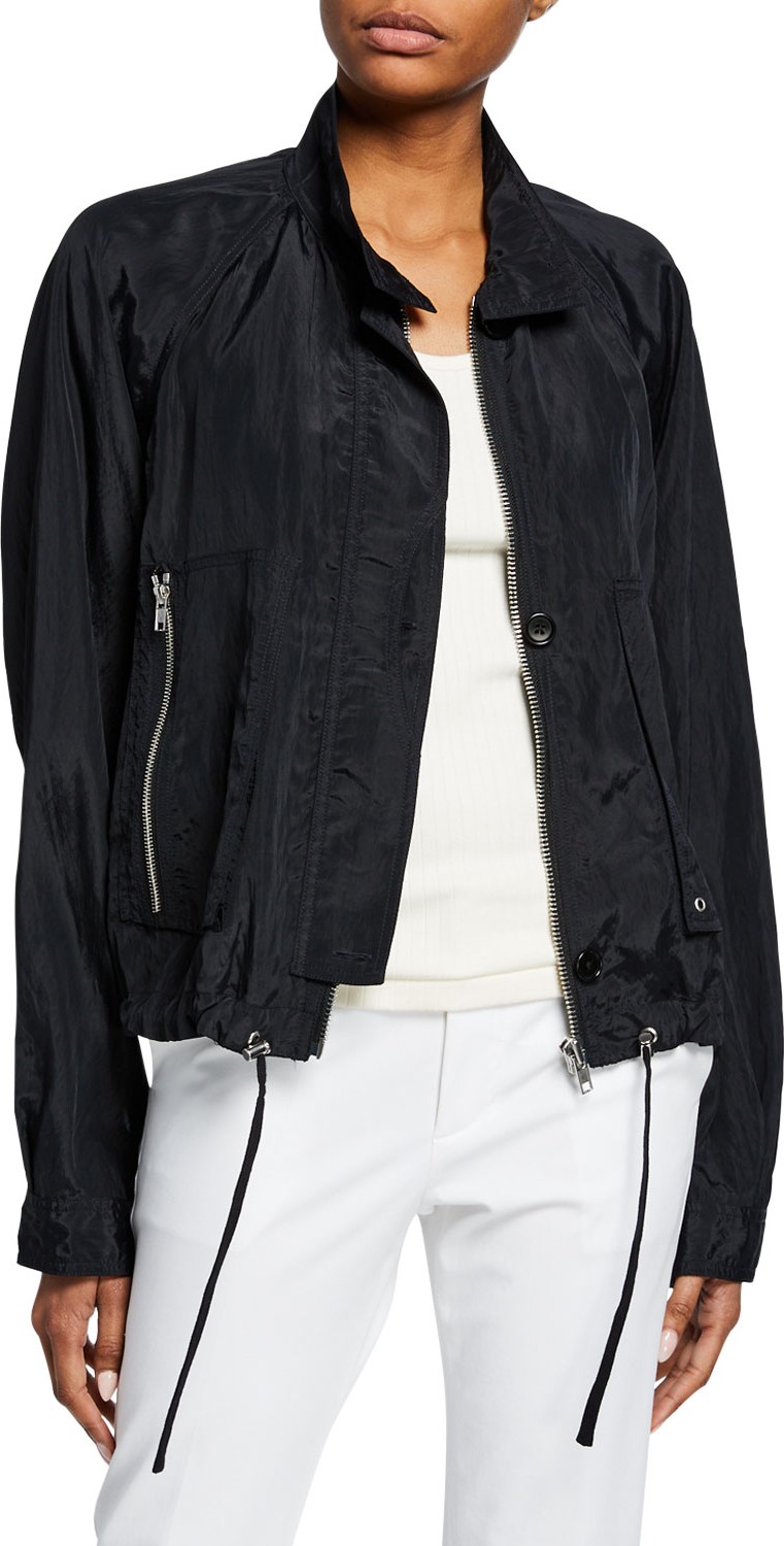 Helmut Lang Parachute Short Trench Jacket