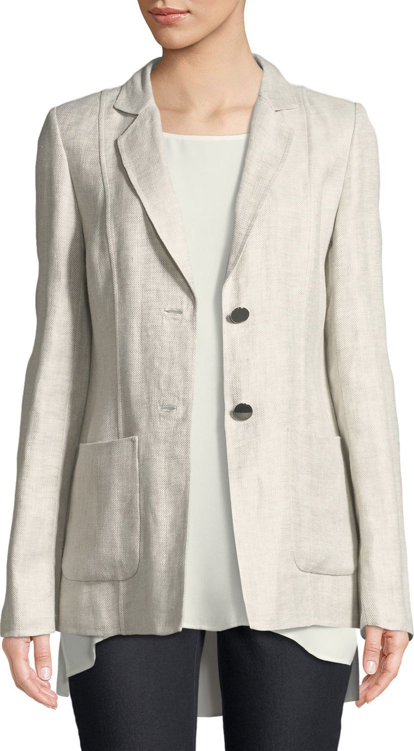 Lafayette 148 New York Kenley Portico Linen Jacket