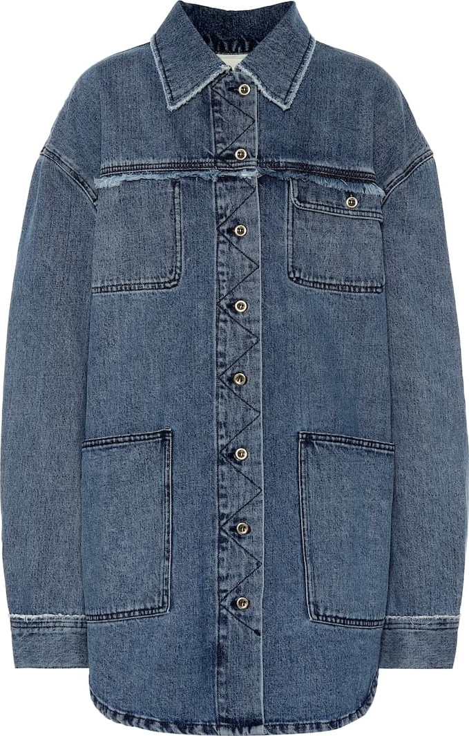 Acne Studios Distressed denim shirt