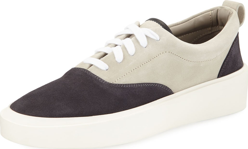 Fear of God Men's 101 Colorblock Suede Low-Top Sneakers
