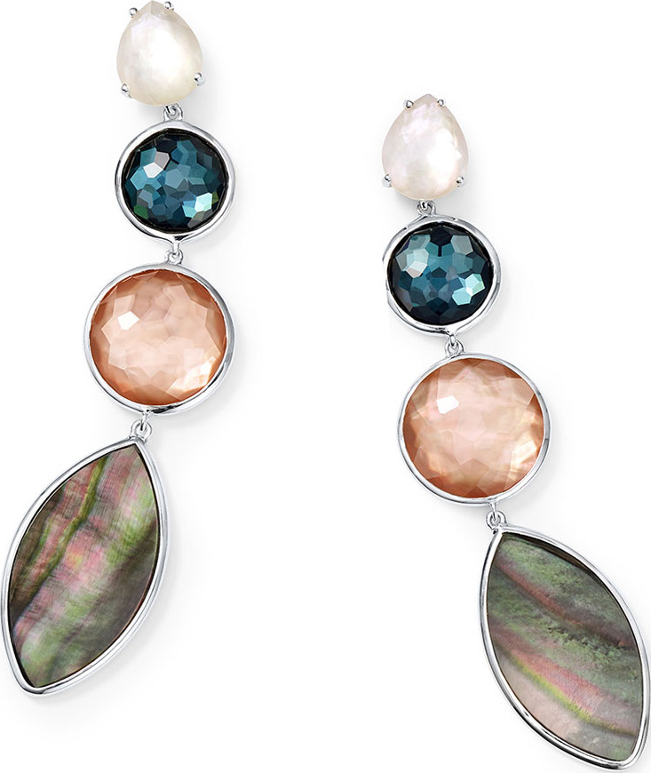 IPPOLITA Wonderland 4-Stone Earrings in Moroccan Dust