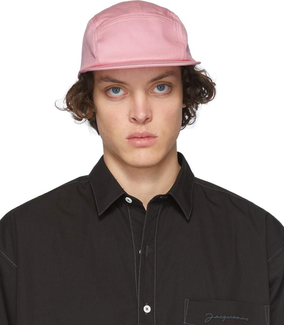 Jacquemus Pink 'La Casquette Porte' Cap