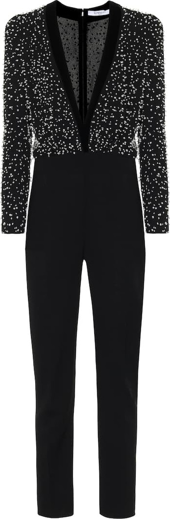 Givenchy Embellished wool jumpsuit