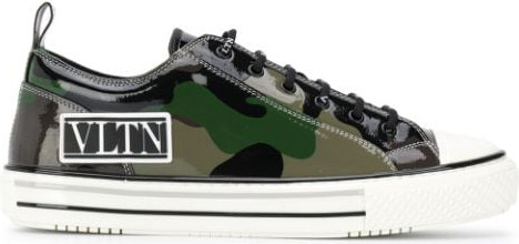 Valentino - VLTN camouflage low-top sneakers Valentino - VLTN camouflage low-top sneakers