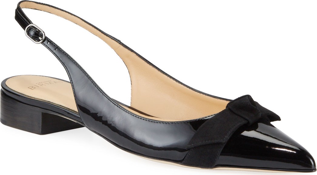 Alexandre Birman Fina Slingback Ballet Flats