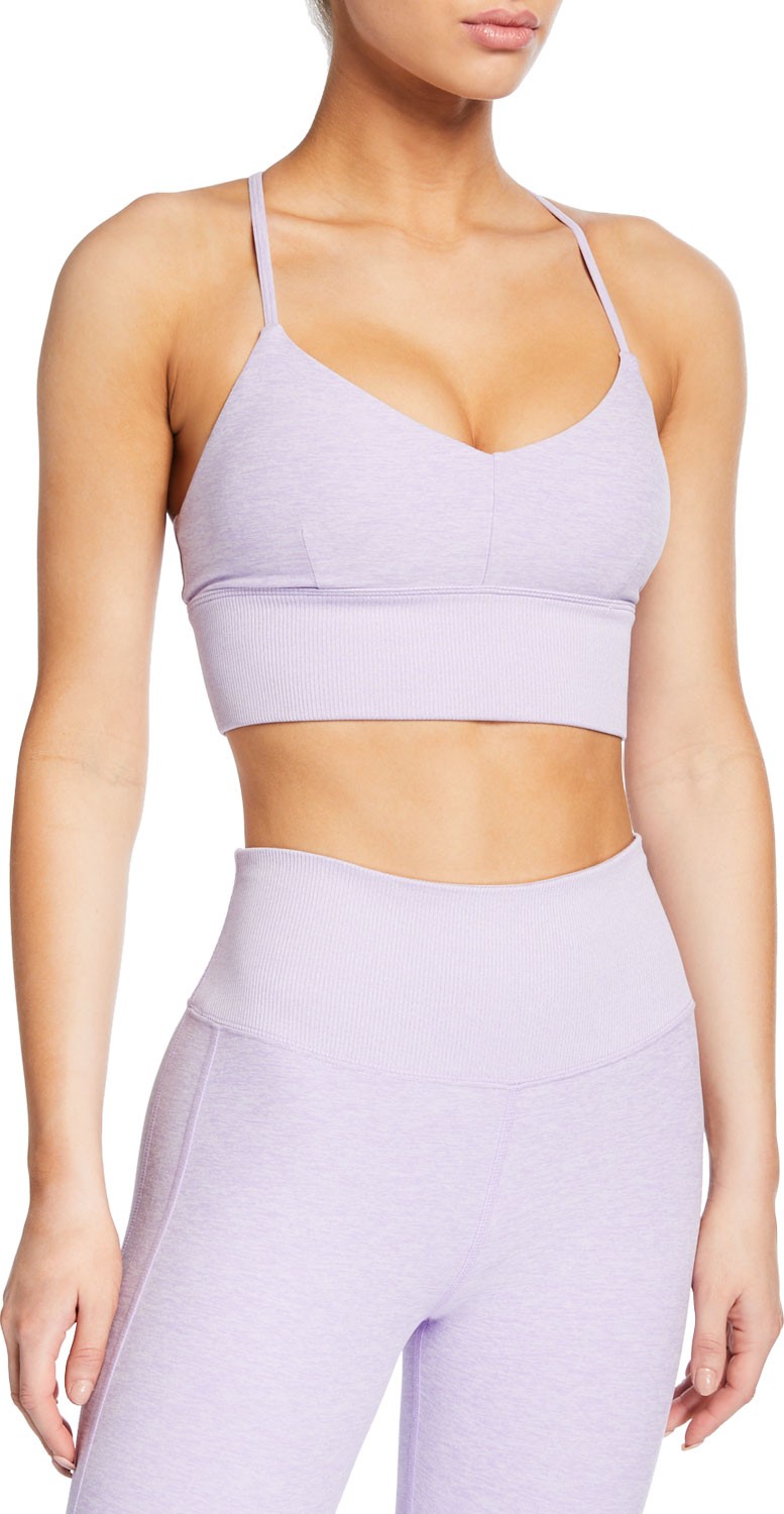 Alo Yoga Lush Strappy-Back Sports Bra