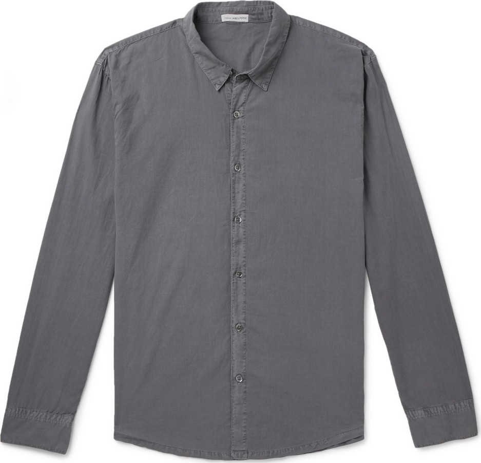 James Perse Garment-Dyed Cotton Shirt
