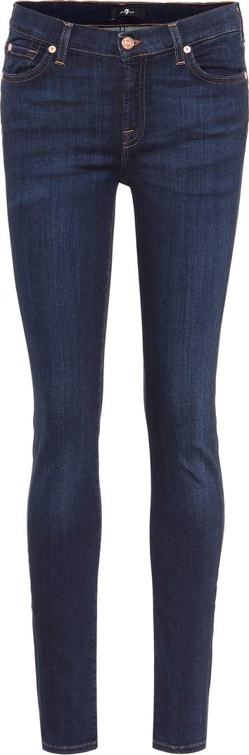 7 For All Mankind The Skinny mid-rise jeans